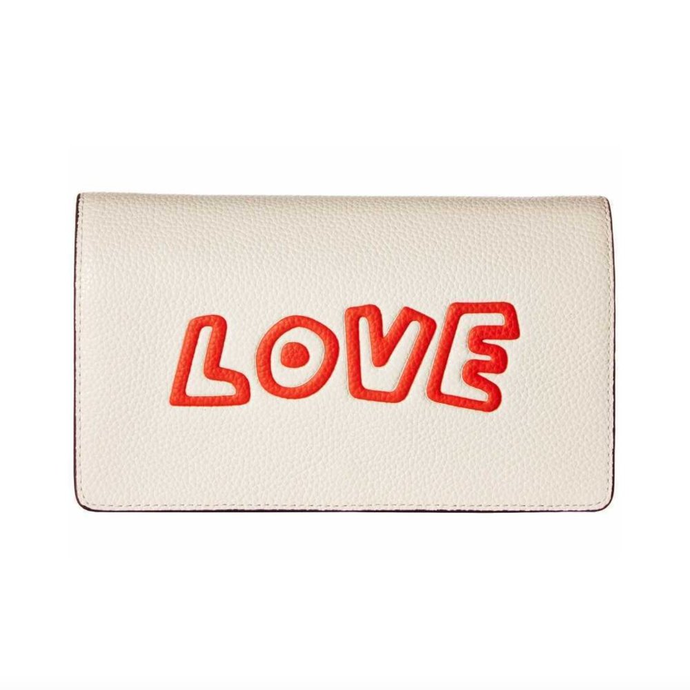 NWT! Coach x Keith Haring Love Crossbody/Clutch! Super Cute!
